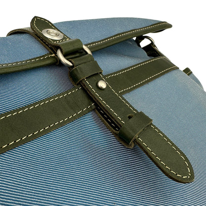 【KANEDAITO】豊岡鞄® 廃漁網 リサイクル 口折れ ショルダーバッグ Lサイズ A4 14インチ 日本製 56-1010