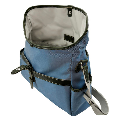 【KANEDAITO】豊岡鞄® 廃漁網 リサイクル 口折れ ショルダーバッグ Lサイズ A4 14インチ 日本製 56-1010