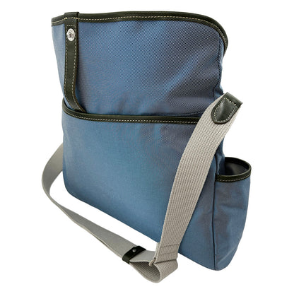 【KANEDAITO】豊岡鞄® 廃漁網 リサイクル 口折れ ショルダーバッグ Lサイズ A4 14インチ 日本製 56-1010