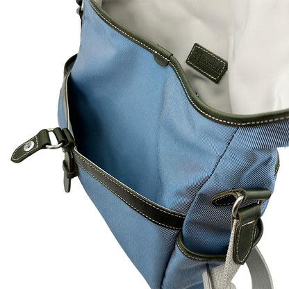 【KANEDAITO】豊岡鞄® 廃漁網 リサイクル 口折れ ショルダーバッグ Lサイズ A4 14インチ 日本製 56-1010