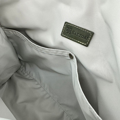 【KANEDAITO】豊岡鞄® 廃漁網 リサイクル 口折れ ショルダーバッグ Lサイズ A4 14インチ 日本製 56-1010