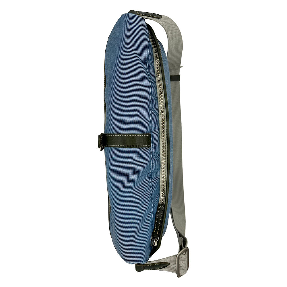 【KANEDAITO】豊岡鞄® 廃漁網 リサイクル 口折れ ショルダーバッグ Lサイズ A4 14インチ 日本製 56-1010