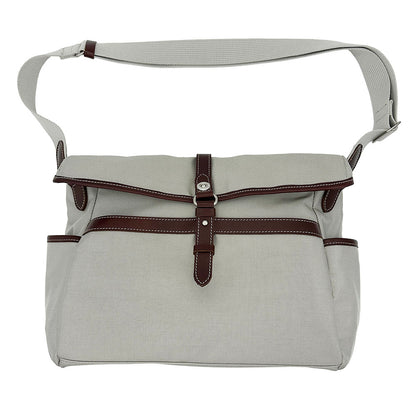 【KANEDAITO】豊岡鞄® 廃漁網 リサイクル 口折れ ショルダーバッグ Lサイズ A4 14インチ 日本製 56-1010