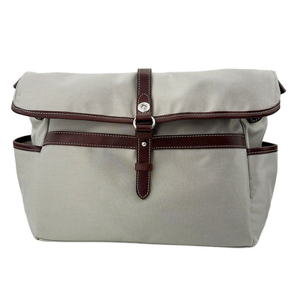 【KANEDAITO】豊岡鞄® 廃漁網 リサイクル 口折れ ショルダーバッグ Lサイズ A4 14インチ 日本製 56-1010