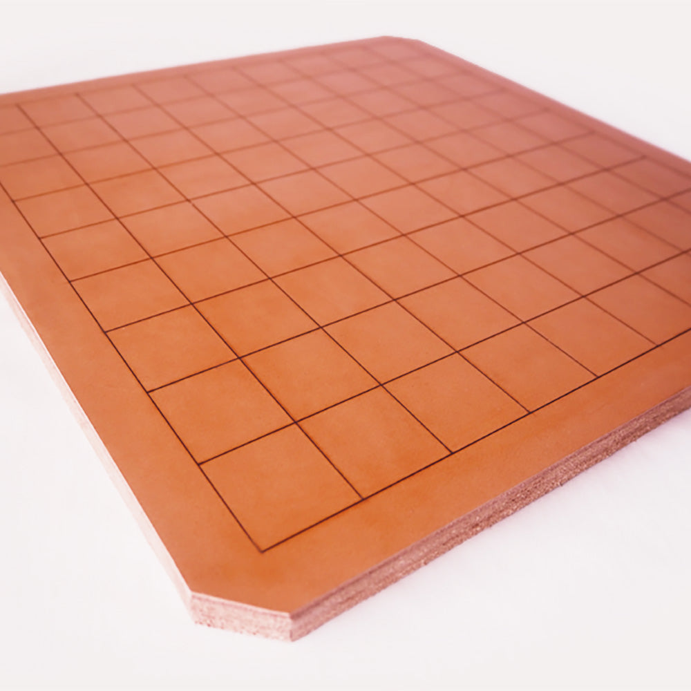 本格牛革将棋セット（彫り師 暁）