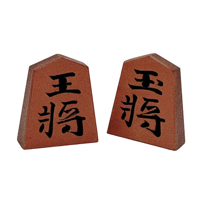 【受注生産受付中】オールレザー「本格牛革将棋駒」セット（彫り師 亘山）