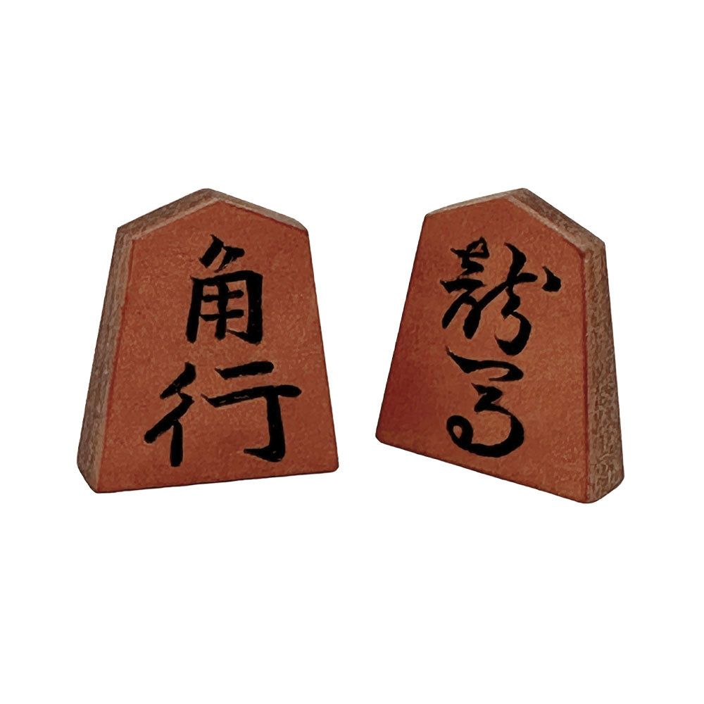 【受注生産受付中】オールレザー「本格牛革将棋駒」セット（彫り師 亘山）