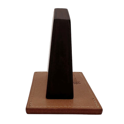 【受注生産受付中】オールレザー飾り駒「王将」サイズ大（書き師 天麻）